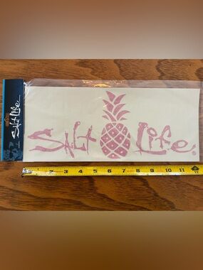 Salt Life Pink Pineapple Sticker Decal